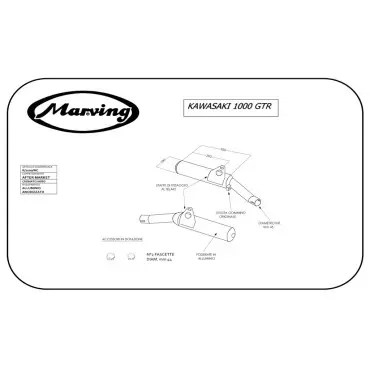 Marving K/2100/NC Kawasaki Z 1000 Gtr