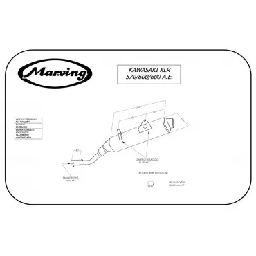 Marving K/AAA/47/BC Kawasaki Klr 570 