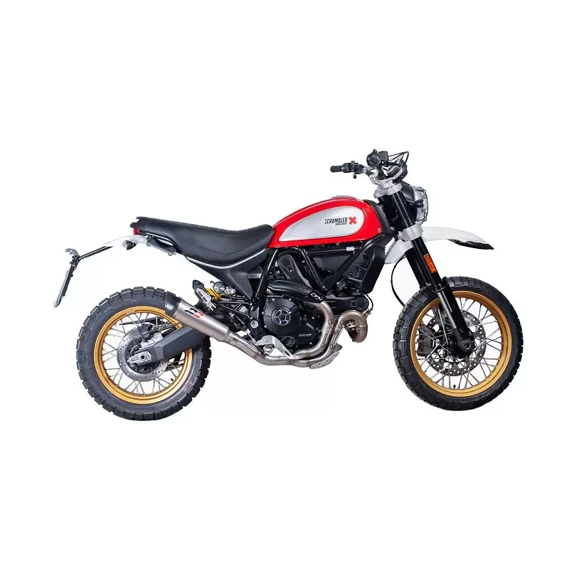 ducati desert sled exhaust