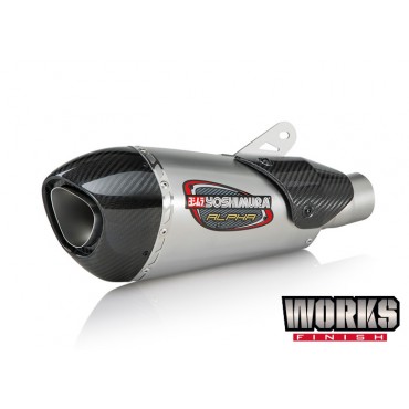 Exhaust Moto Yoshimura Triumph Daytona 675 Street Alpha T Works Finish bp5