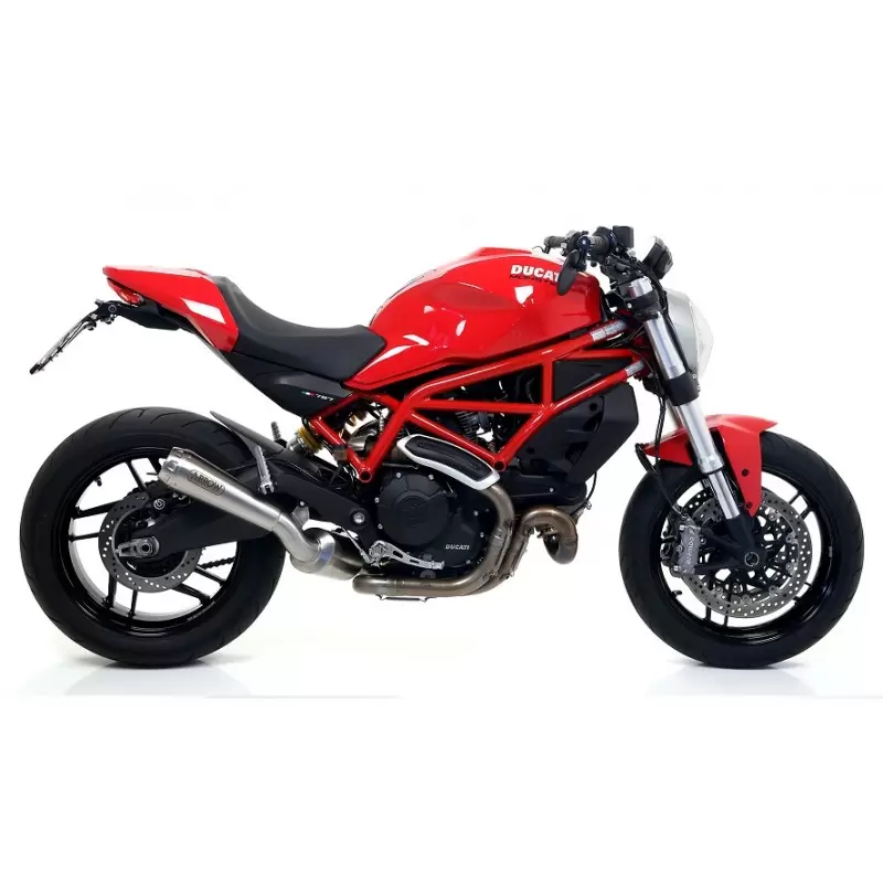 Ducati monster hot sale 797 exhaust sound