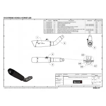 Hp Corse Evoxtreme Honda Hornet 600