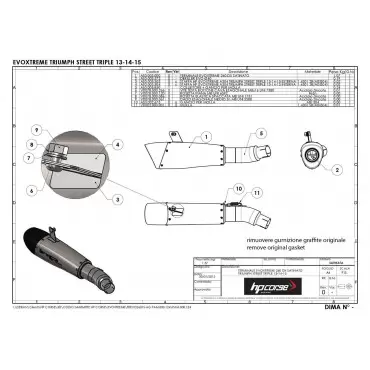 Hp Corse Evoxtreme Triumph Street Triple