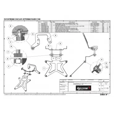 Hp Corse Evoxtreme Ducati Hypermotard 1100