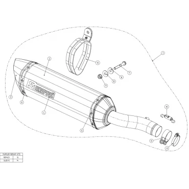 Akrapovic Honda CBR 400 R S-H5SO4-HRC