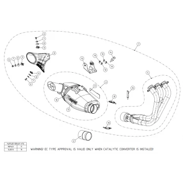 Akrapovic Yamaha Tracer 900 S-Y9R8-HEGEHT - P-KAT-O57