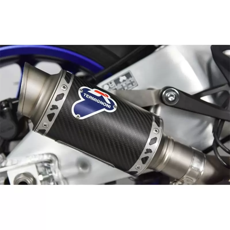 Terminale Di Scarico Termignoni Yamaha Yzf R1 Marmitta Force Titanio Moto  Omologato