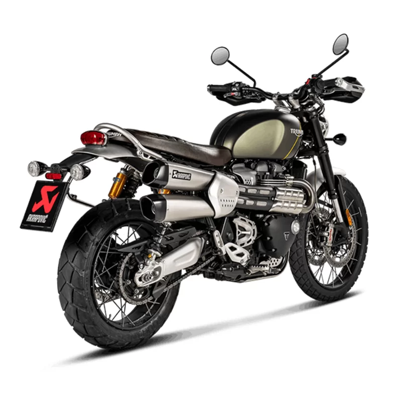 Akrapovic scrambler deals