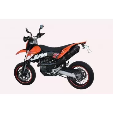 Exan KTM 690 SMC Ovale X-Black