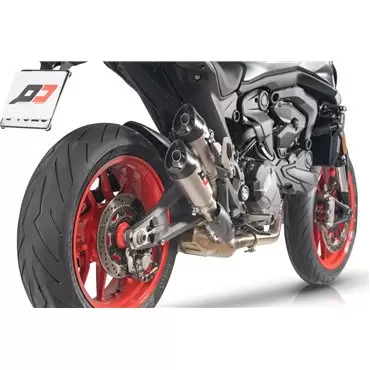 QD Exhaust Ducati Monster 937 Twin Gunshot