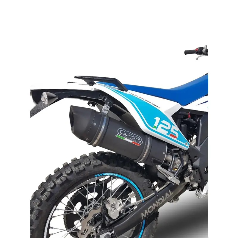 Scarico compatibile con F.B. Mondial Smx 125 Enduro 2018-2020