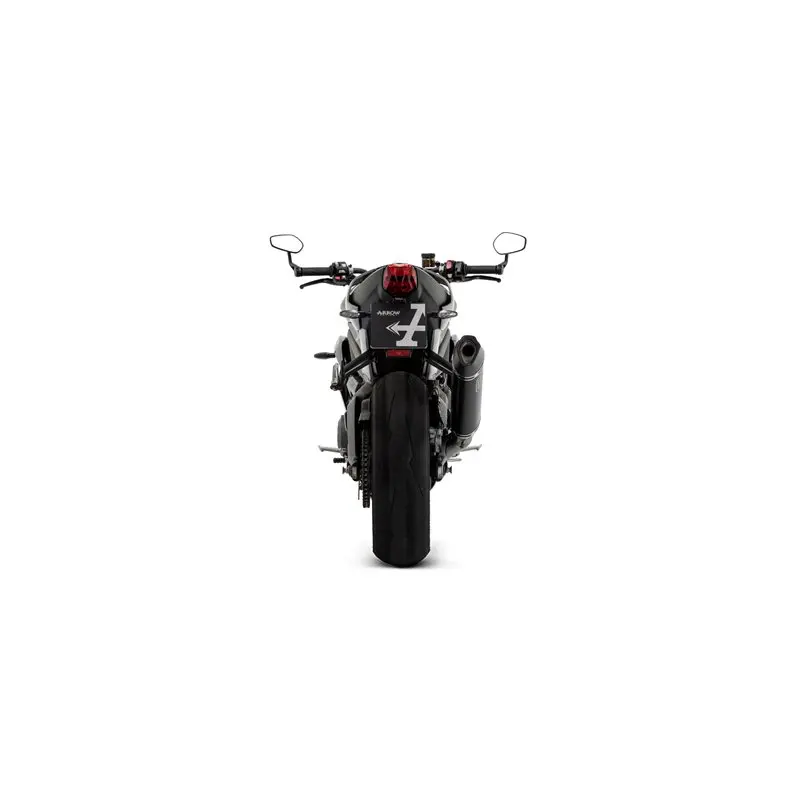 Triumph street deals triple arrow exhaust